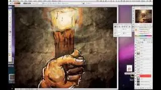 Speed Art  Minecraft Torch
