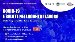 CoVid-19 e salute nei luoghi di lavoro