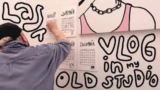 Studio vlog ✦ Last week in the studio already!