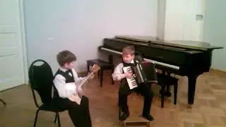 "Кукушка" Ф. Куперен , "Плясовой наигрыш" Б.Феоктистов