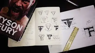 Designing Tyson Fury a logo