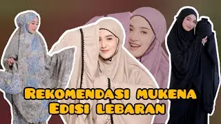 Rekomendasi mukena edisi Lebaran❕Link shopee di deskripsi box
