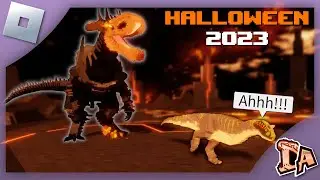 Halloween Update 2023! | ROBLOX Dinosaur Arcade