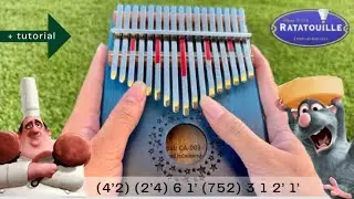 Ratatouille- Le Festin | tutorial 17 keys kalimba cover