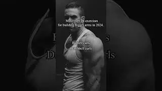 Don't Sleep on These Exercises For Massive Arms!