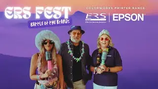 Backstage at ERS Fest with Epson UK | ColorWorks Printers