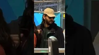 Stylish as ever 😎 | #MaheshBabu lands in HYD with a rugged new look for his next #SSMB29 | Gulte.com
