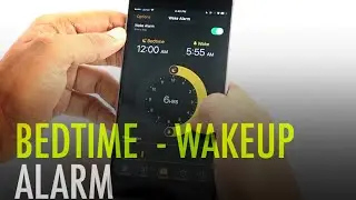 Set Bedtime Alarm on iOS 10