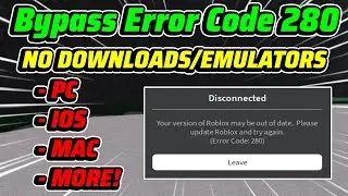 [NEW] BYPASS Byfron Error Code 280 (PC, IOS, MAC, AND MORE) *ROBLOX 2023*