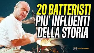 TOP 20 BATTERISTI più INFLUENTI della storia