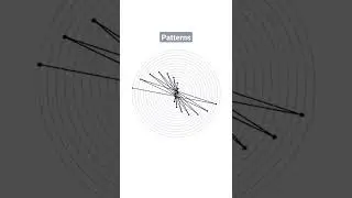 Beautiful Geometry Pattern | Concentric Circles