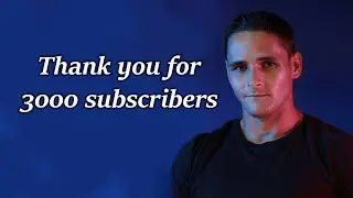 Thank you for 3k subs!!!