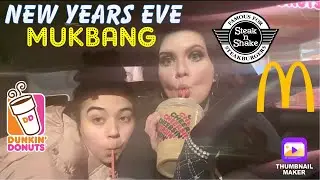 VLOG 28 | NEW YEARS MUKBANG