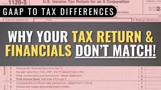 5 Examples of GAAP and IRS Tax Accounting Differences