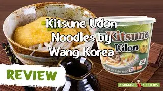 Kitsune Udon with Fried Tofu by Wang Korea