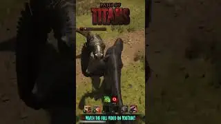 Achillo Sneak Attack! #pathoftitans #dinosaur #gaming