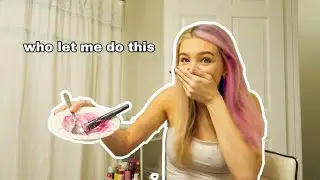 Dying my Hair PINK ..... yeah