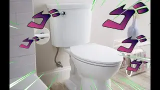 Spy gets sucked into a toilet