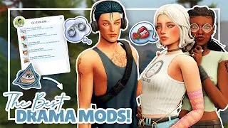The 5 BEST Drama Mods You NEED! 🌶 | +Links | The Sims 4 Mods Showcase