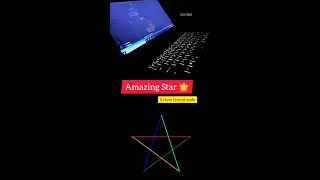 Code With Python Turtle | Star Code In Python Turtle