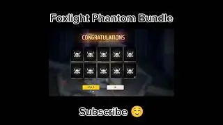 Foxlight Gacha In Free Fire #shorts #shortfeed #totalgaming #badge99 #freefire