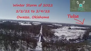 Owasso, Oklahoma - February 2022 Snow Storm
