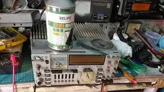 icom ic 753 service radio rig ht vhf  uhf hf
