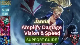 Wild Rift Janna Support Guide - Amplify Damage, Vision & Speed - Build, Runes, Gameplay