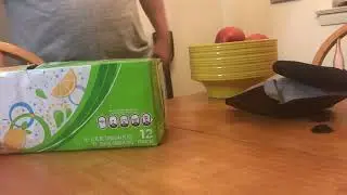 I review the crappy soda boxes made by Giant and a crappy face mask I bought