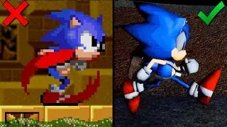 The Best Sonic Horror Game (ALL ENDINGS)