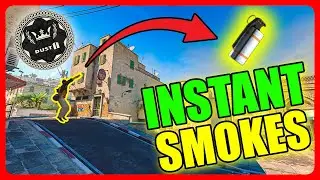 ULTIMATE CS2 DUST2 INSTANT SMOKES GUIDE