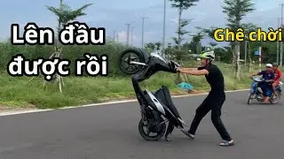 Mio VE CHAI đã chạy được một bánh!