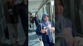 keseruan menuju pesawat Cathay pasific🤩