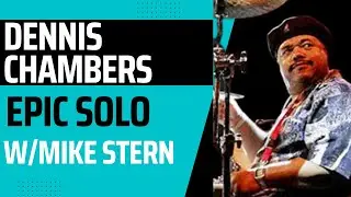 Dennis Chambers with The Mike Stern Band October 2015
