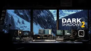 DARK Shadows 2 [WHITE OUT] Deep Focus Ambient Music 4K [ALONE]