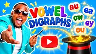 Digraphs | Phonics Song for Children | Two Vowels | Vowel Diagraphs | ai, ay, ea, ee, ie, +