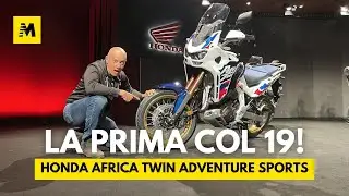 Honda Africa Twin Adventure Sports 2024 a EICMA [ENGLISH SUB]