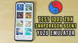 IQOO Z9X Test YUZU Suyu Emulator Game Switch | Snapdragon 6 Gen 1 Masih Bisa Main Emu ?