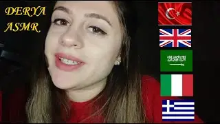 Türkçe ASMR - 5 Dilde Sayı Sayma