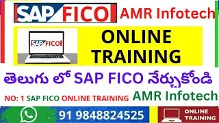 SAP FICO  Videos in Telugu  - SAP FICO Course in Telugu - CHINNA AK SAP FICO TRAINING