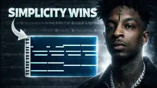 How To Make Simple Piano Rap Beats For 21 Savage | FL Studio Tutorial