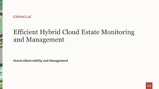 Efficient Hybrid Cloud Estate Monitoring and Management