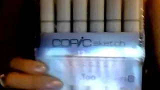 my copics birthday gift