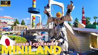 Japan🇯🇵 Legoland Miniland Full Visual Walking Tour 4K 2024 Small World Miniature World Model Village