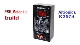 ESR meter kit build