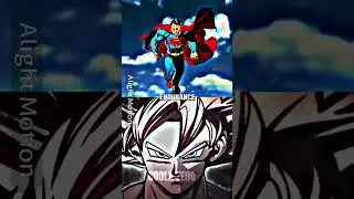 Superman(Post Crisis) VS Goku