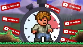 Playing terraria for 1 second per sub until i beat the game (261 subs)