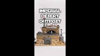 Stormtrooper Base built using LEGO: Star Wars MOC
