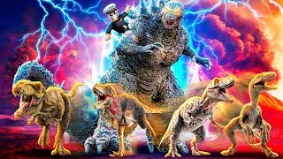 Riding on GODZILLA'S BACK in ROBLOX!?