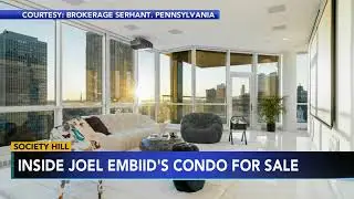 Sixers MVP Joel Embiid's $5.5M Philadelphia penthouse for sale